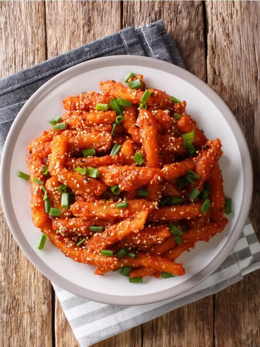 Honey Chilli Potato